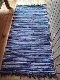 Chodnik ręcznie tkany na krośnie dywanik