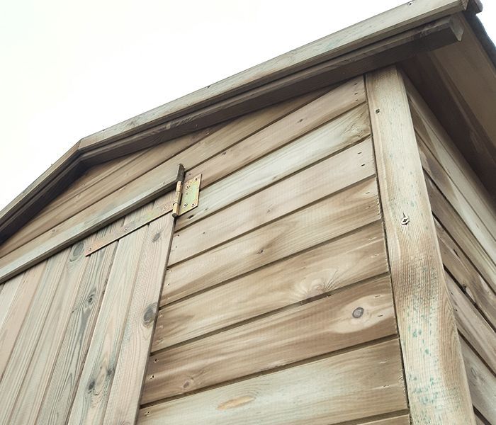 Domek narzędziowy drewniany Marta 175 x 83 cm