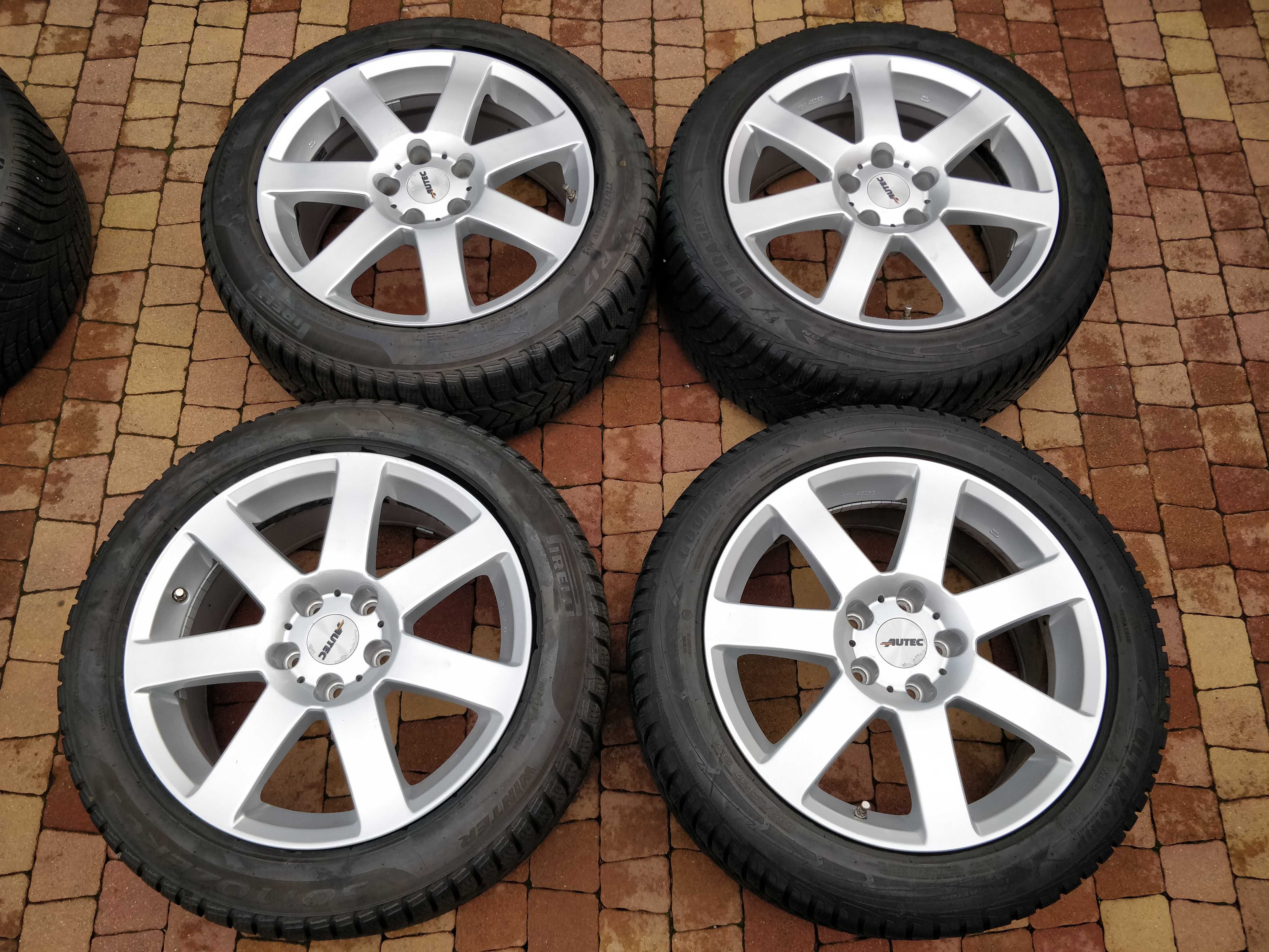 3089. Koła zimowe Audi A8 D3 5x112 ET40 235/55/17 2019r Michelin