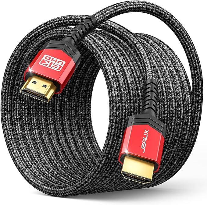 jsaux długi kabel hdmi 15 stóp,