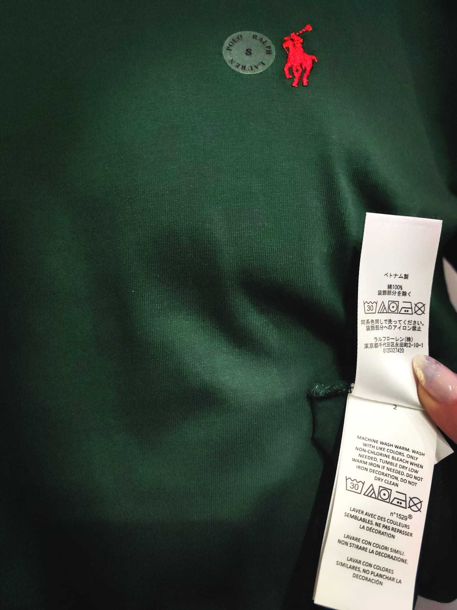 Longsleeve Koszulka Polo Ralph Lauren Zielona rozm. S