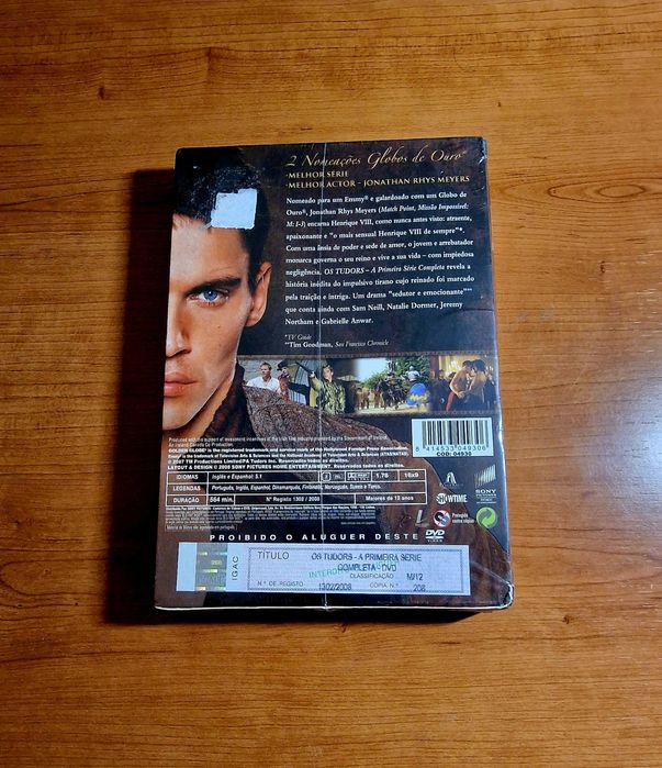 OS TUDORS - A Primeira Série/Temporada | 3dvds | NOVO/SELADO