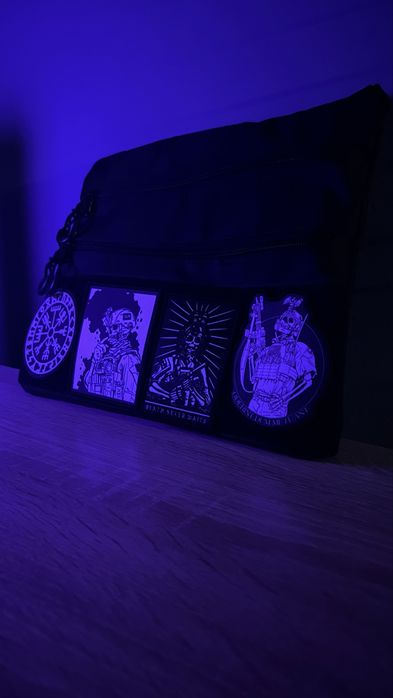 Тактична сумка месенджер на плече.