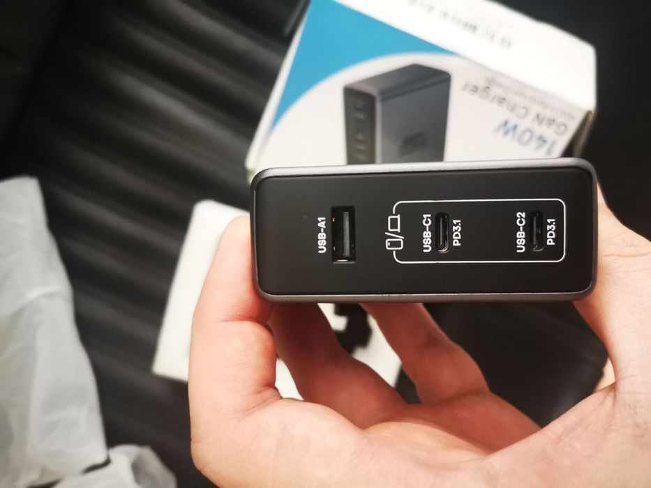 Зарядний пристрій Asometech 140w 140Вт PD3.1