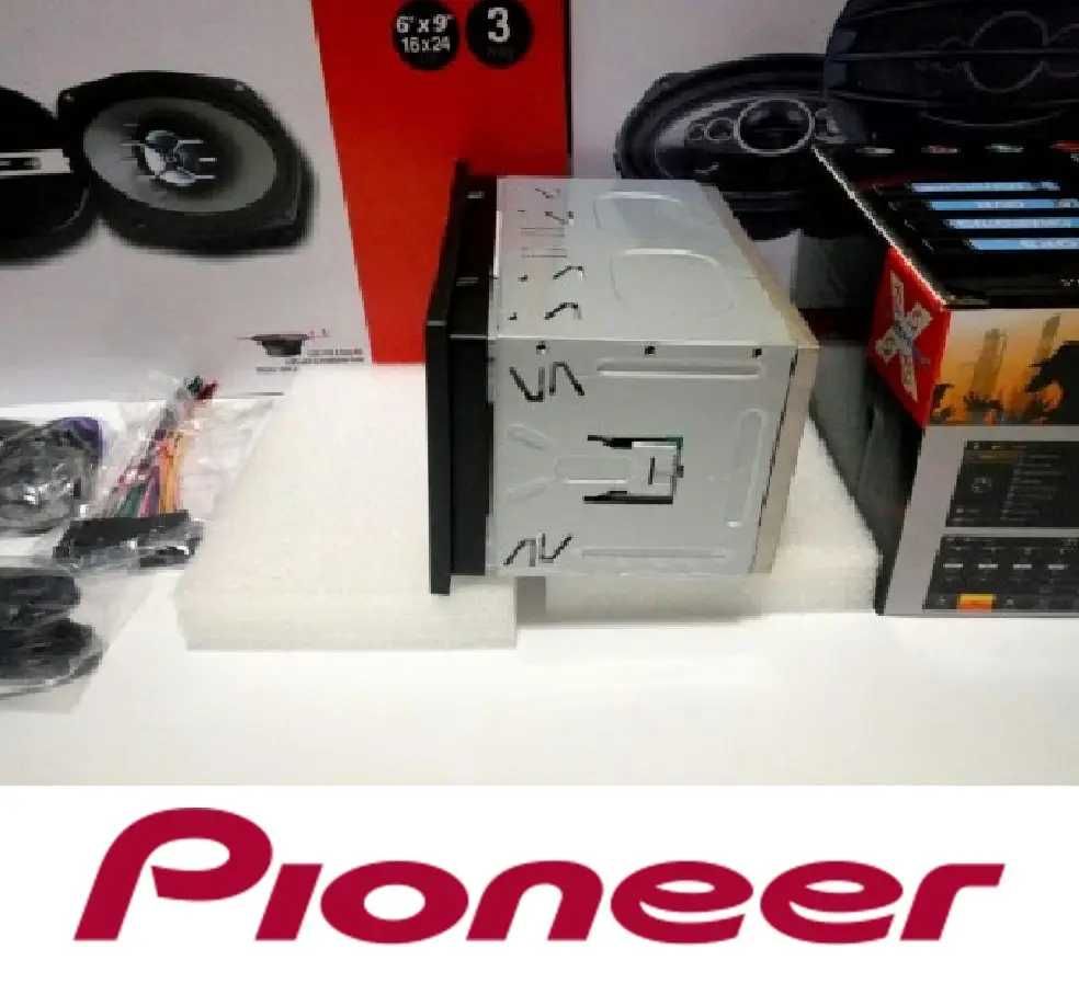 Автомагнитола 2din Pioneer 7042 USB,SD, Video + пульт на руль гарантія