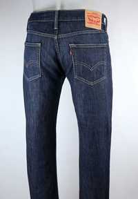 Levis 511 spodnie jeansy W33 L34 pas 2 x 44/46 cm