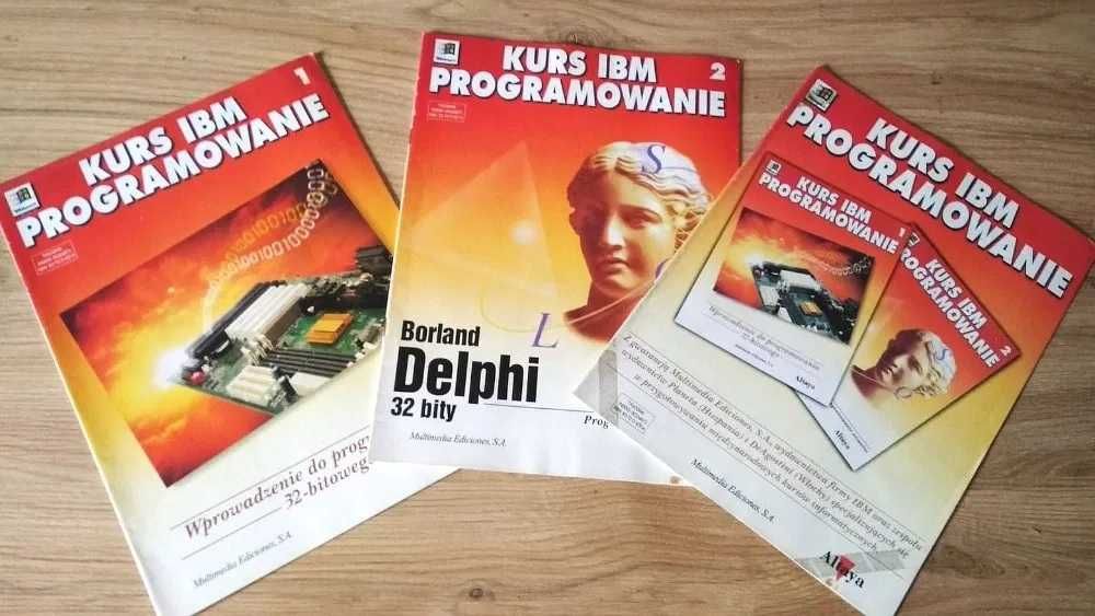 Kurs IBM Programowanie Delphi 3 Zeszyty Wraz Z Płytą CD