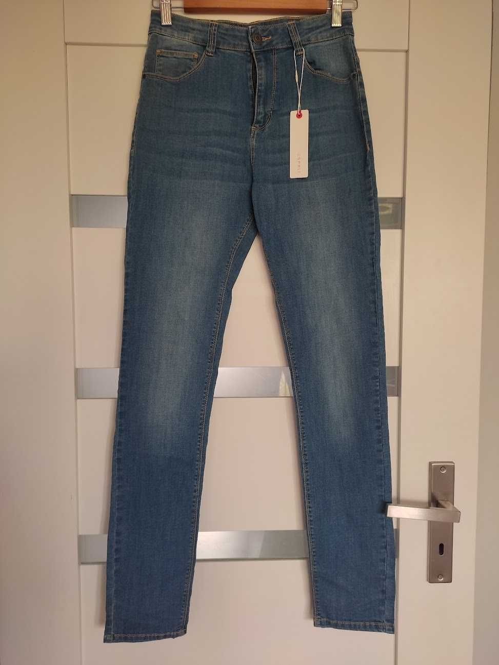 Spodnie jeansy niebieskie ESPRIT r. 170