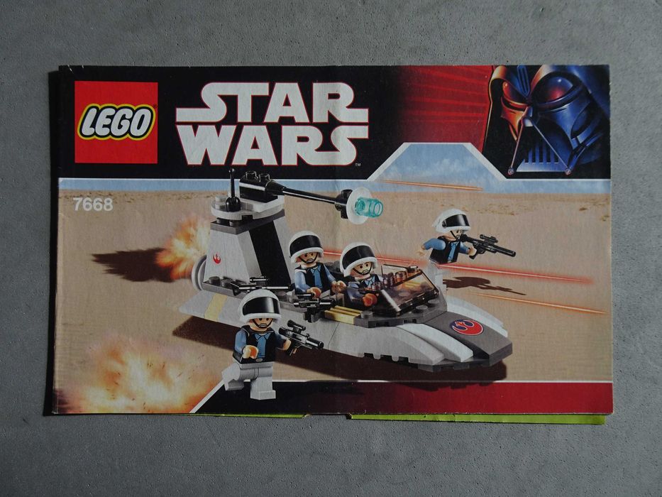 Antigo catálogo Lego Star Wars - 7668