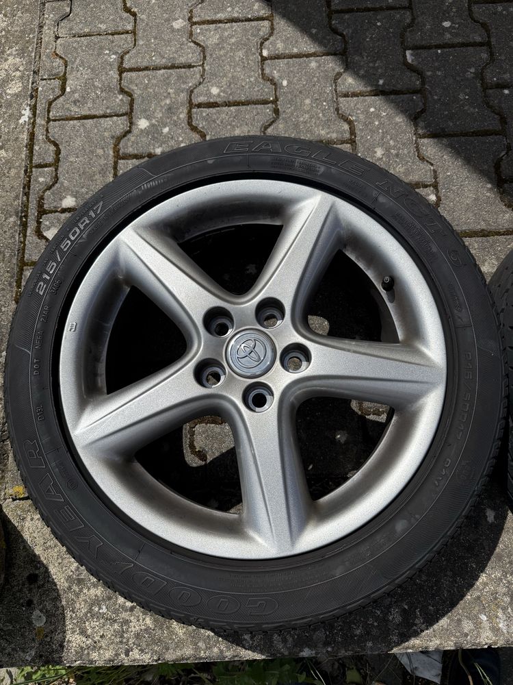 Koła Alufelgi Toyota Corolla Lexus Mazda 7JX17 5X114.3 ET45 17 cali