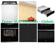 Zestaw AGD Electrolux + Globalo – piekarnik, indukcja, zmywarka i inne
