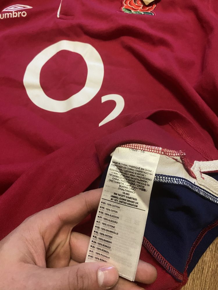 НОВА футболка регбі Umbro O2 size XXL (100/10) stone island c.pcompany