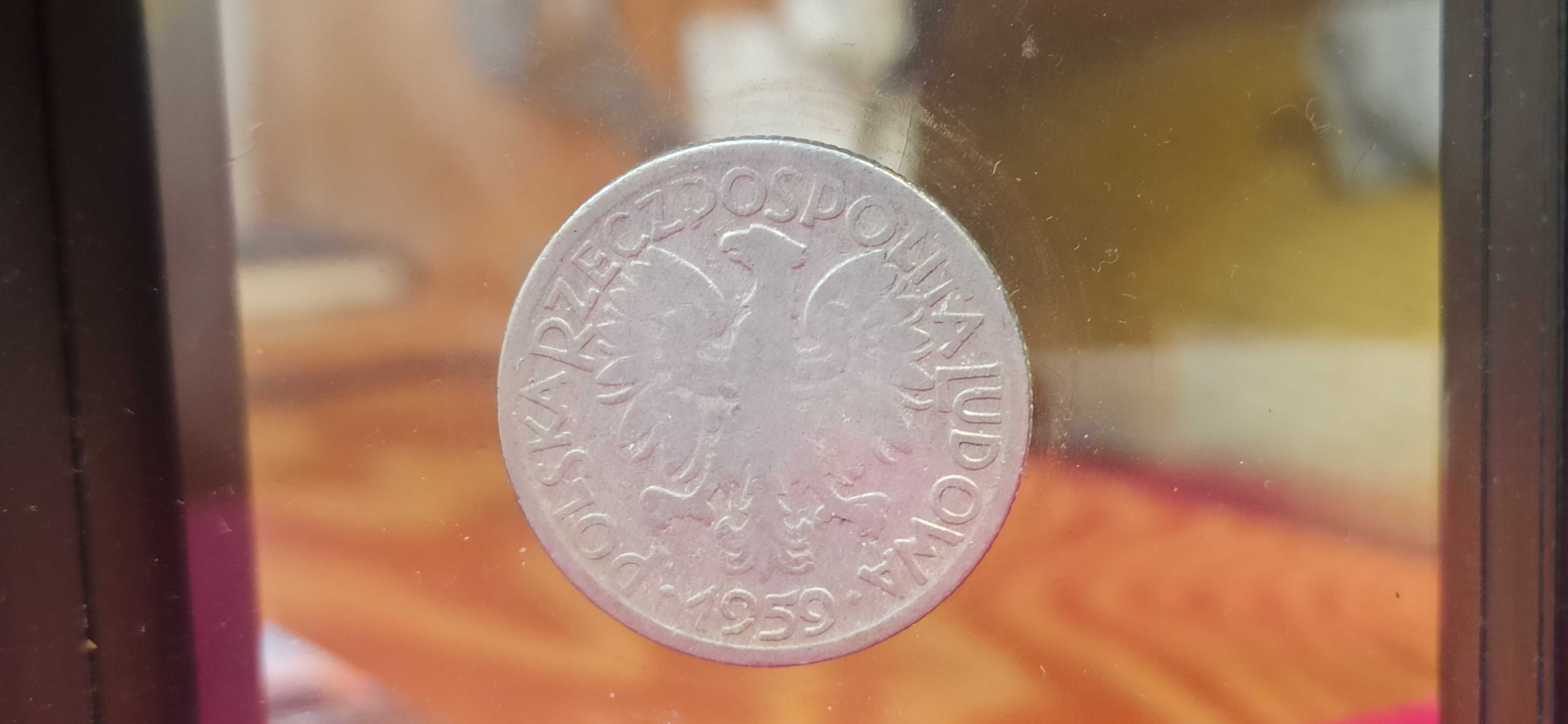 PRL, Moneta 2 złote JAGODY 1959 rok