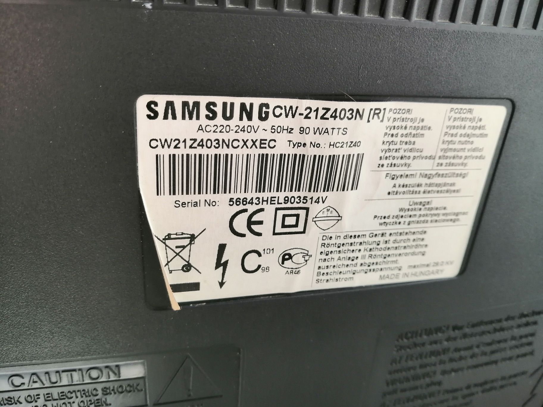 Televisão Samsung Slim Fit