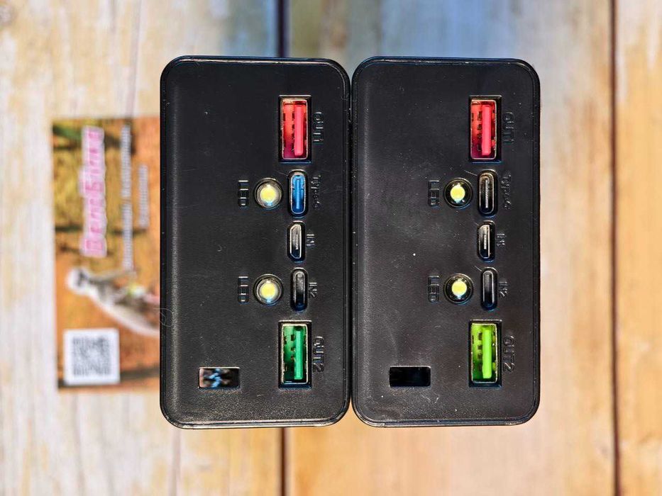 Корпус 18650 на 20 АКБ швидка PD бездротова wireless зарядка powerbank