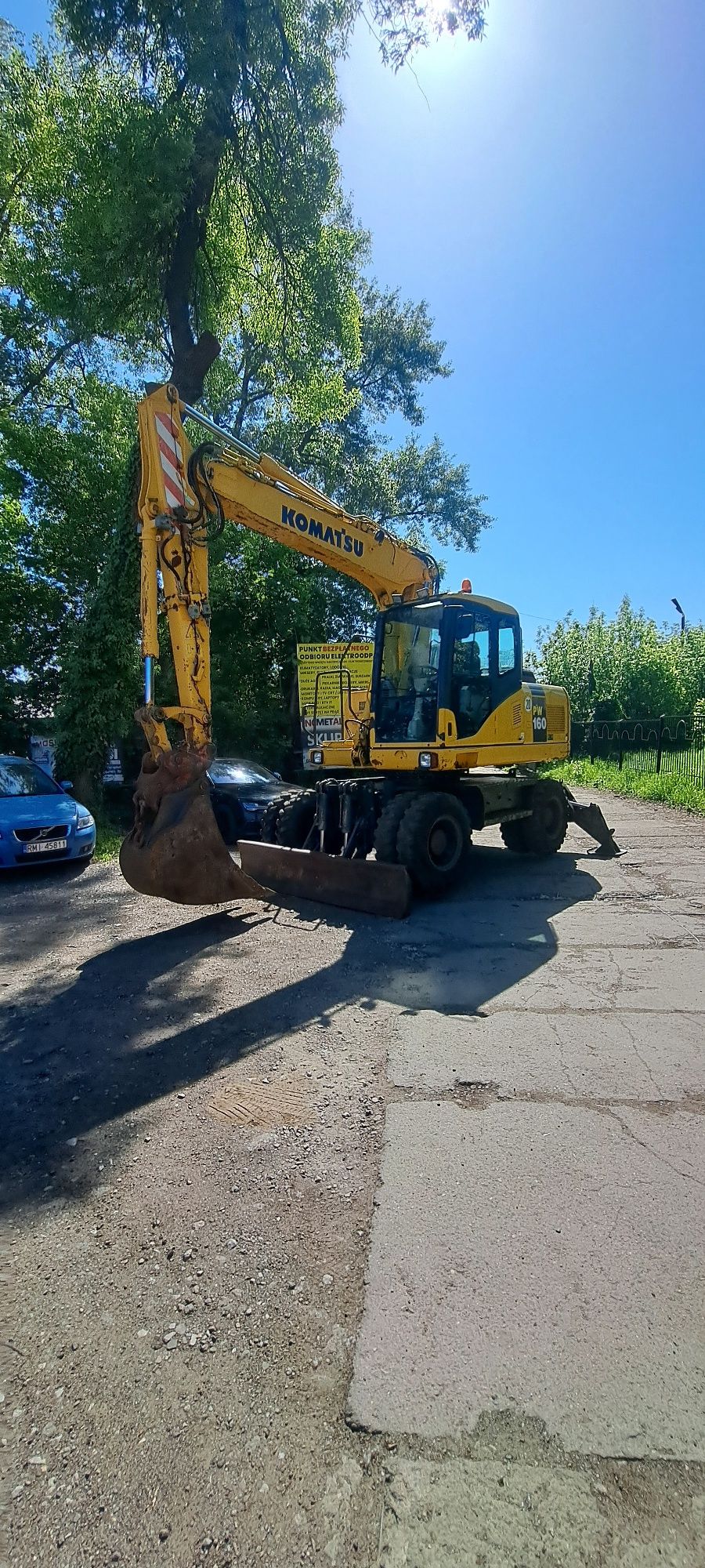 Koparka komatsu pw160 rok11 2lyzki super stan.