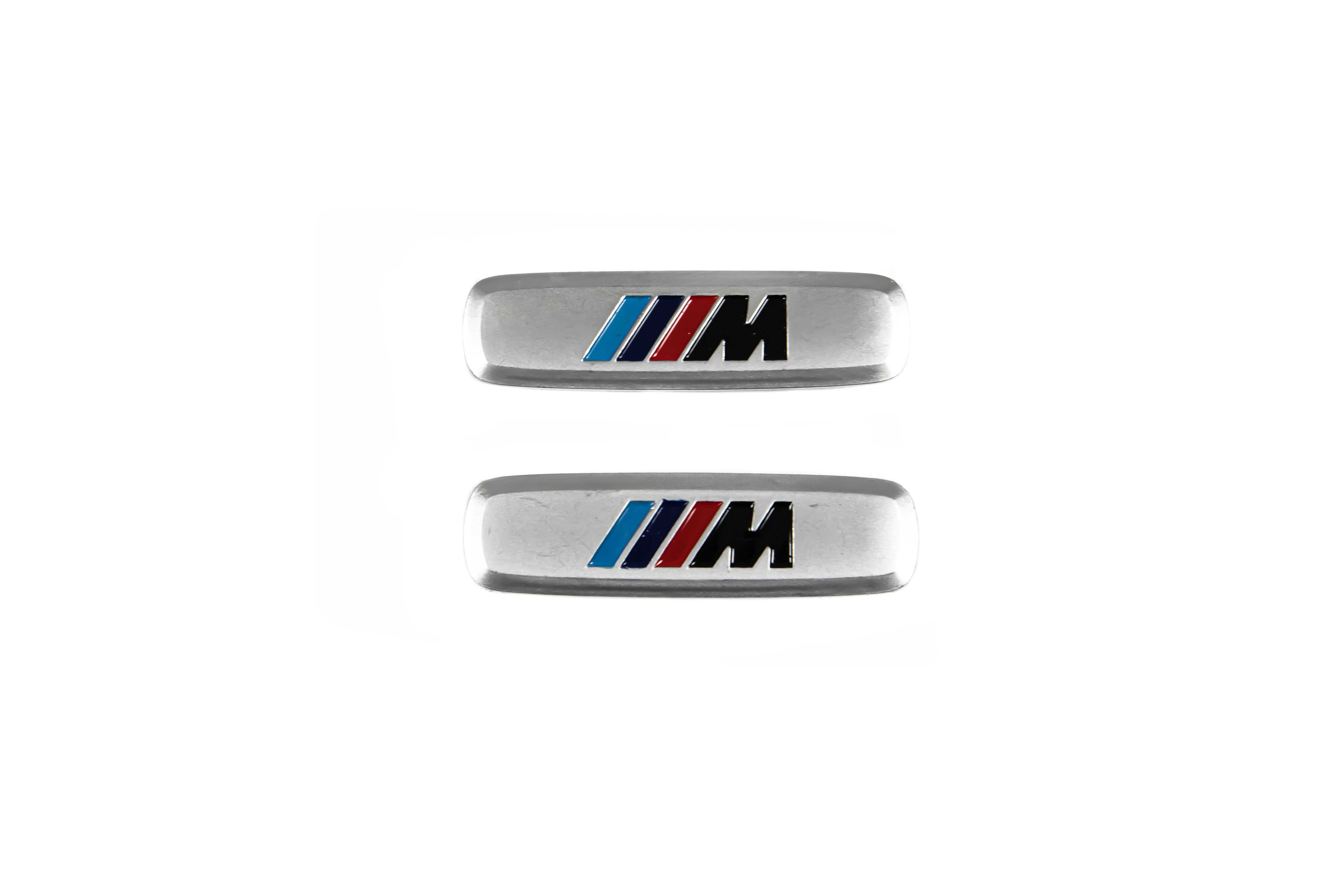 EMBLEMAT znaczek Aluminium BMW M Naklejka