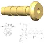 Igła Przewodu Hydraulicznego Hbp17 Miedź Do Formula 2.1Mm