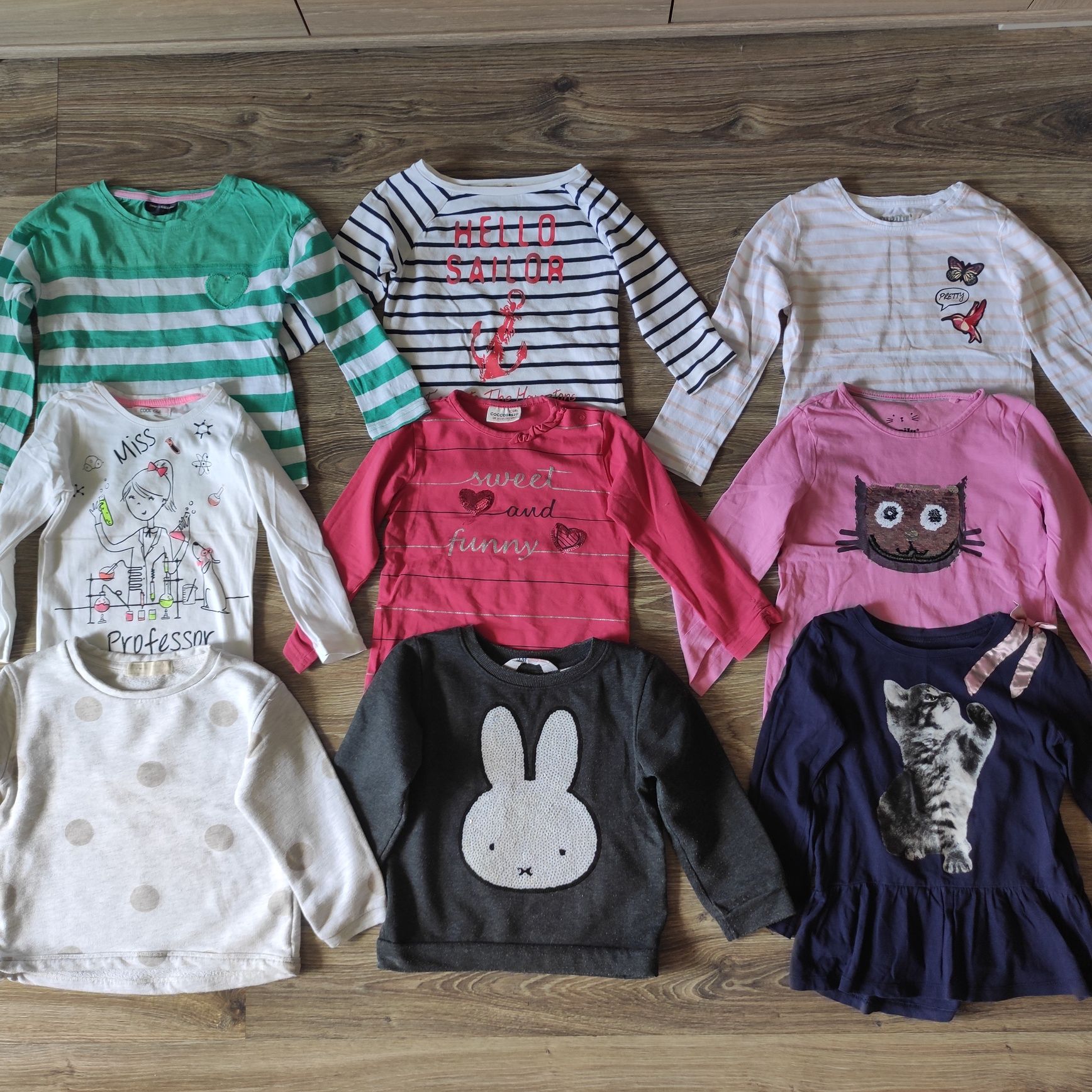 Komplet 38 szt. ubrań dla dziewczynki 3-4 lata (98-104) Hello Kitty