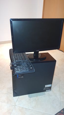 Computador + monitor +teclado