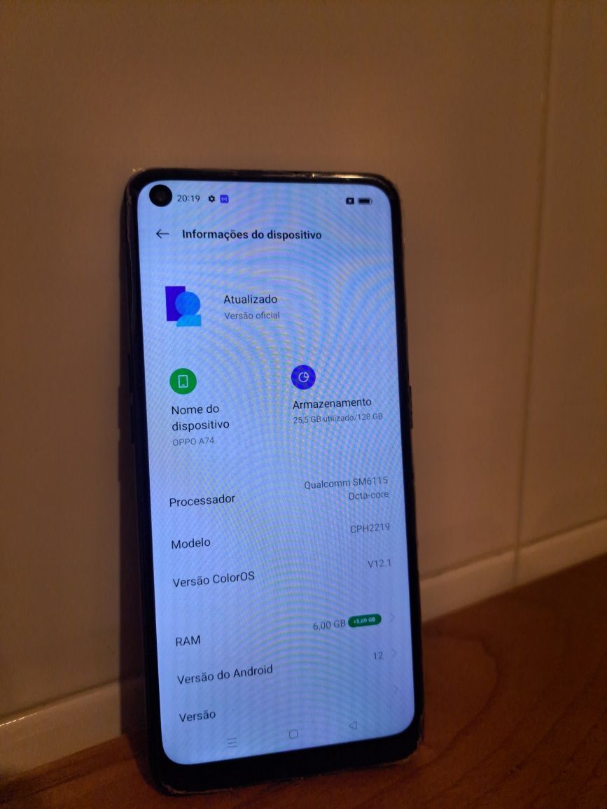 Telemóvel OPPO A74