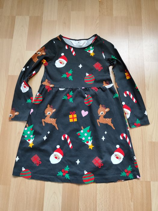 Sukieneczka dziecięca H&M świąteczna