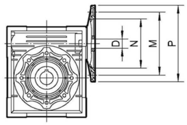 Przekładnia Silnika ELEKTRYCZNEGO 100/112B5 I=10 [3514]