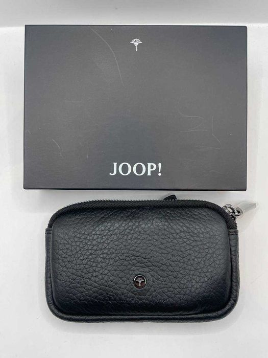 Joop Skórzane etui na klucze - czarny 1355
