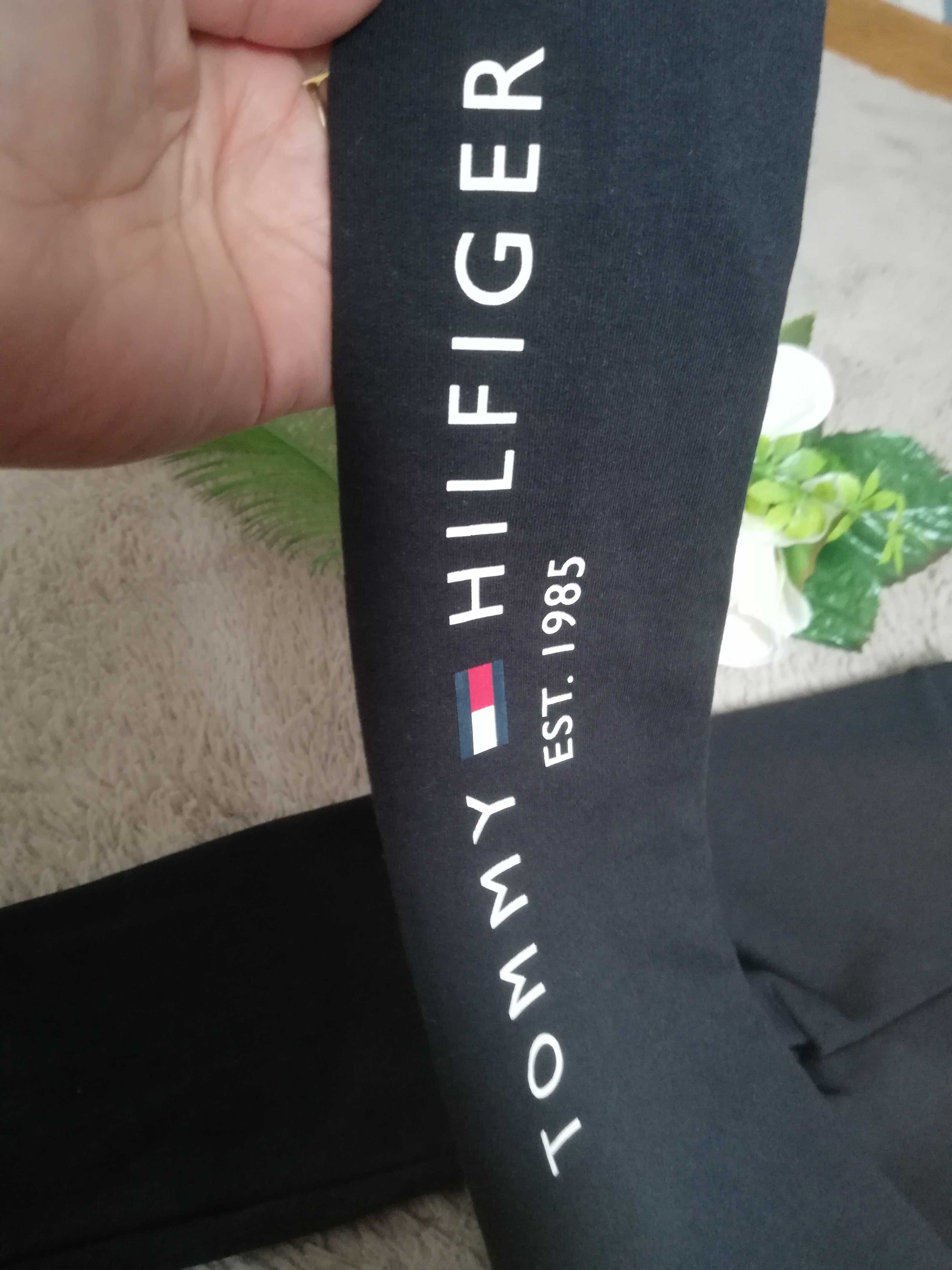 Piękne legginsy getry Tommy Hilfiger rozm. 140