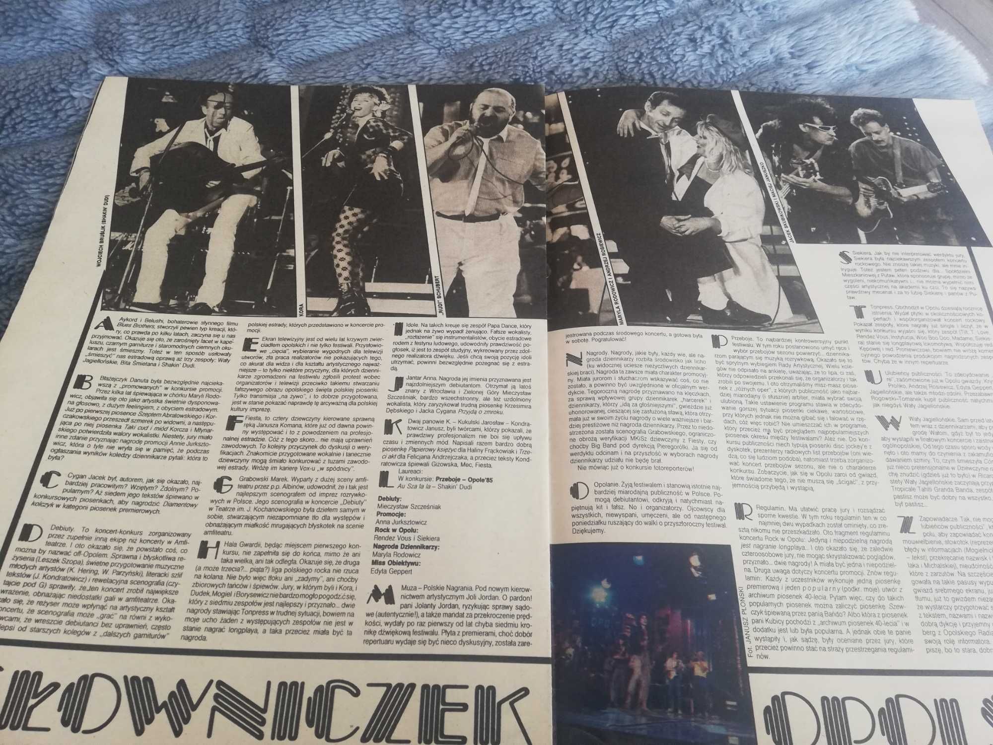 "Magazyn Muzyczny - Jazz" - dwa numery z 1985 i 88roku