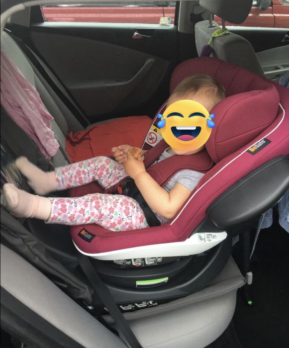 Fotelik BeSafe z funkcja obracania