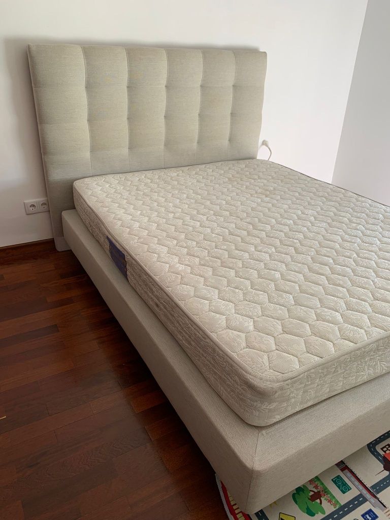 Cama casal com colchão 160x200