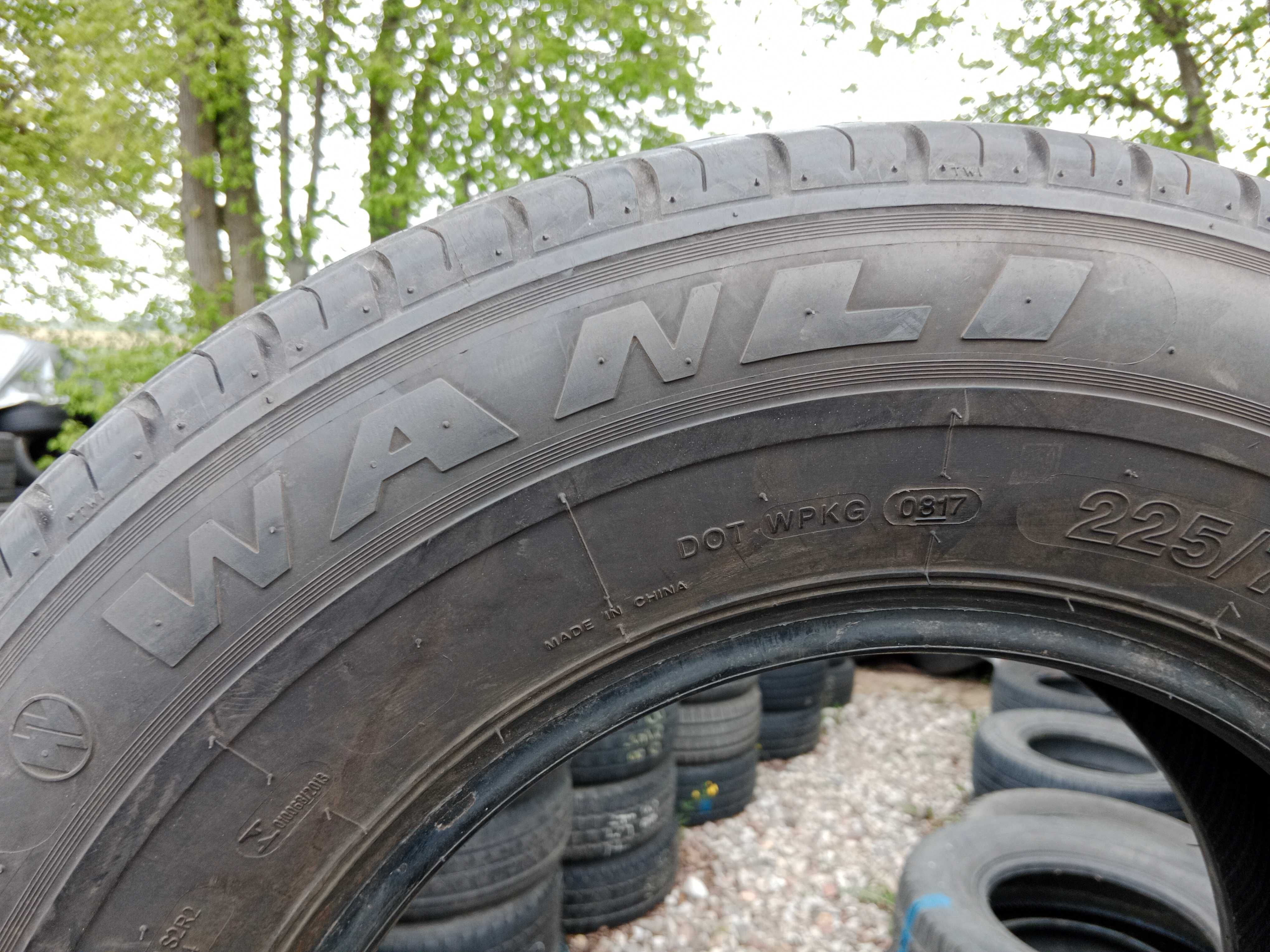 Opona używana 225/70R15C Wanli S2023 Transporter 1szt.