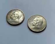 2x Moneta Kolekcjonerska 50 000 zł Józef Piłsudski