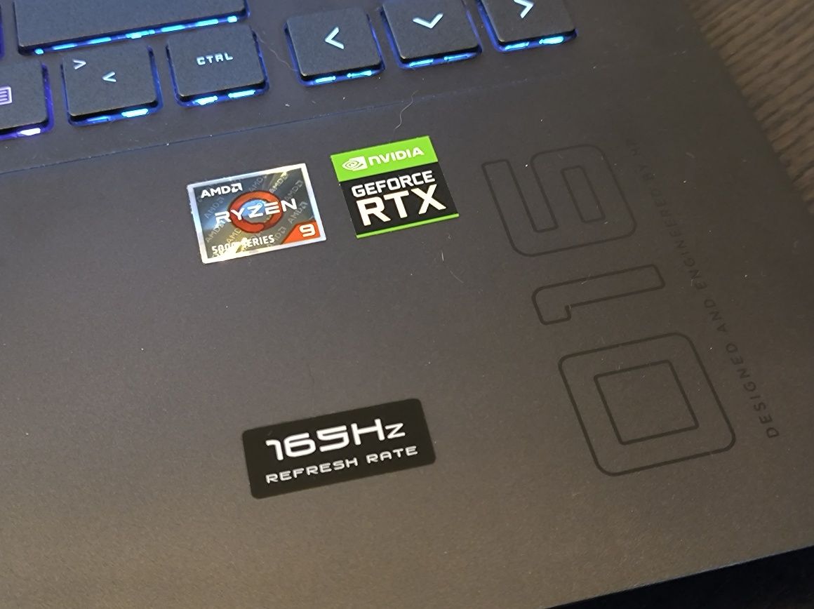 HP OMEN 16 QHD Ryzen 9 5900HX RTX3070 32Gb 1Tb