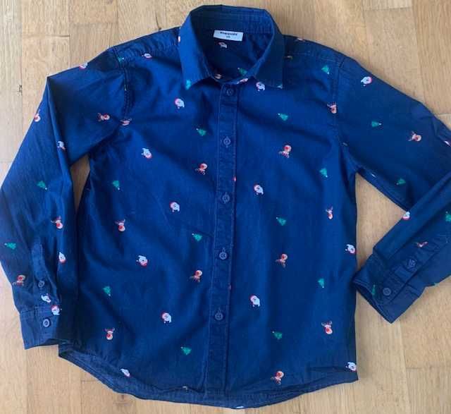 Koszula chłopięca Kappahl mikołaje r. 128