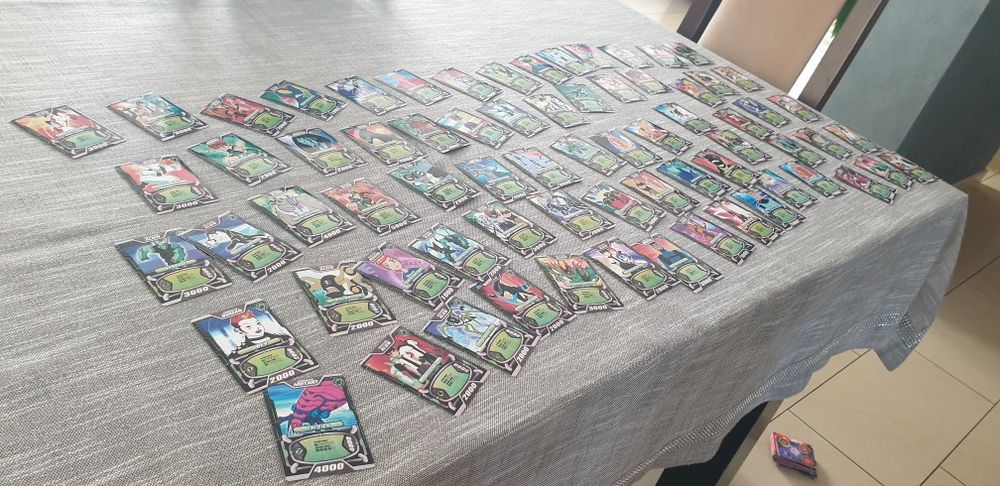 Zestaw kart Ben 10 new characters