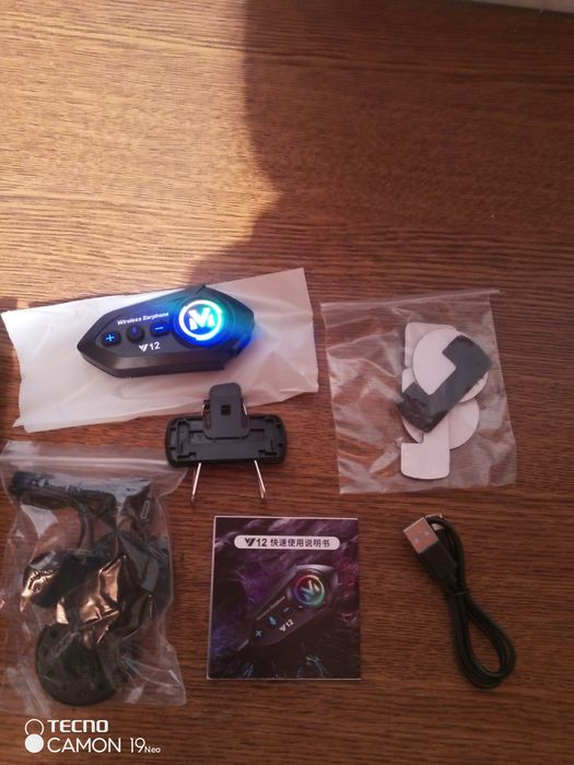 Продам. Мотогарнітура для шолома

Y12 Bluetooth з динаміком водонепрон