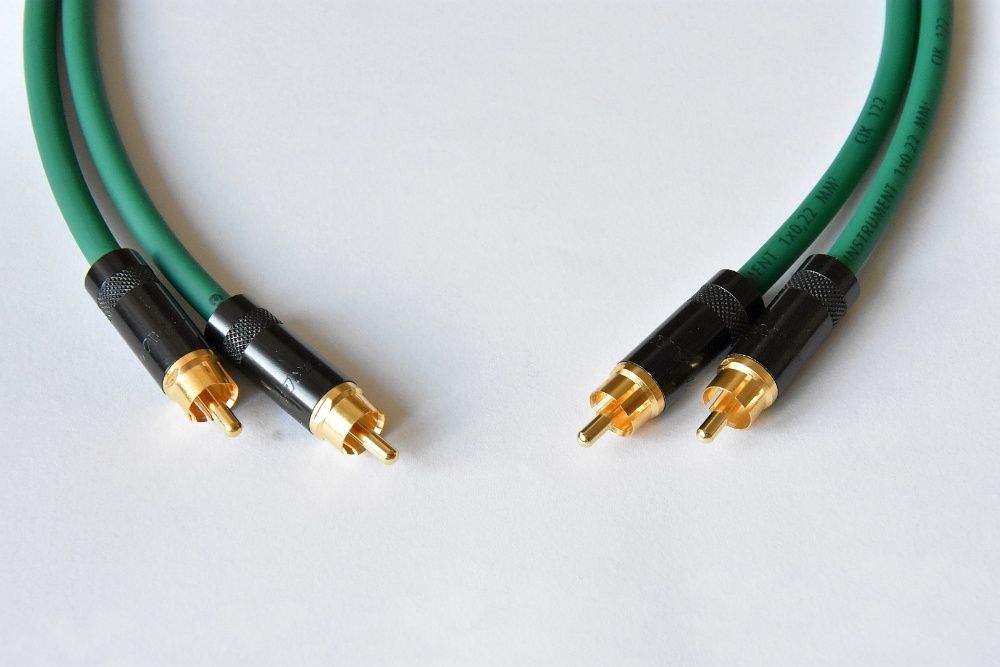 Interkonekt RCA CORDIAL EMERALD 15/30/50/75/100 cm jak KLOTZ