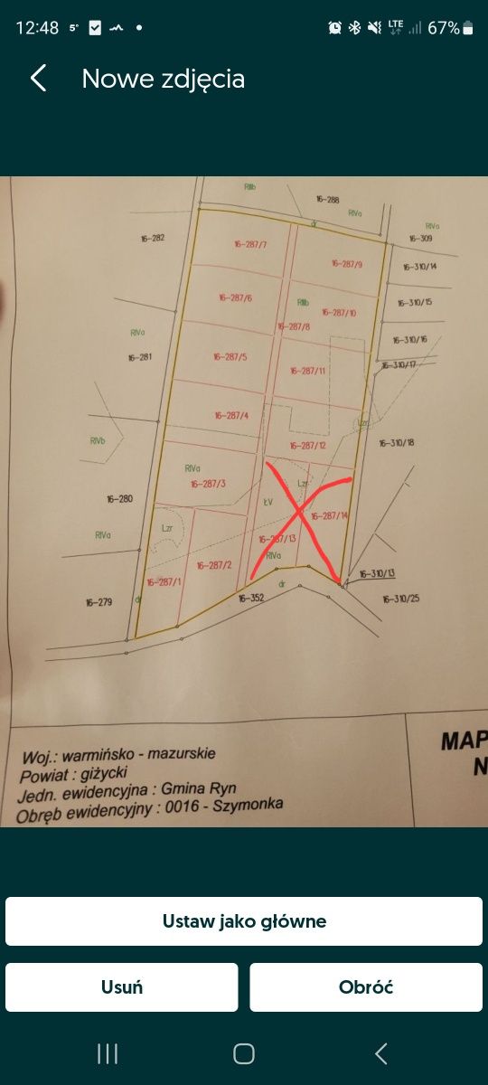 Działki przy szlaku Wielkich Jezior Mazurskich