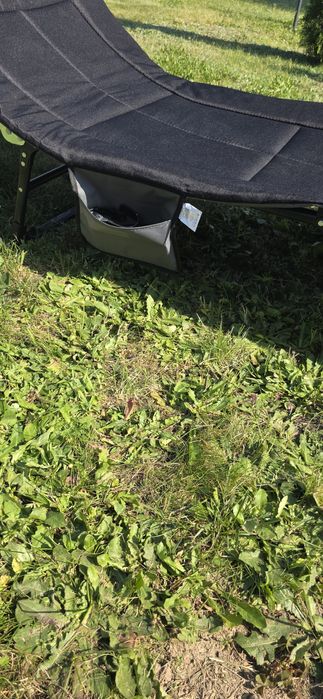 Dwa leżaki ogrodowe łóżko polowe nowe cena za 2 sztuki