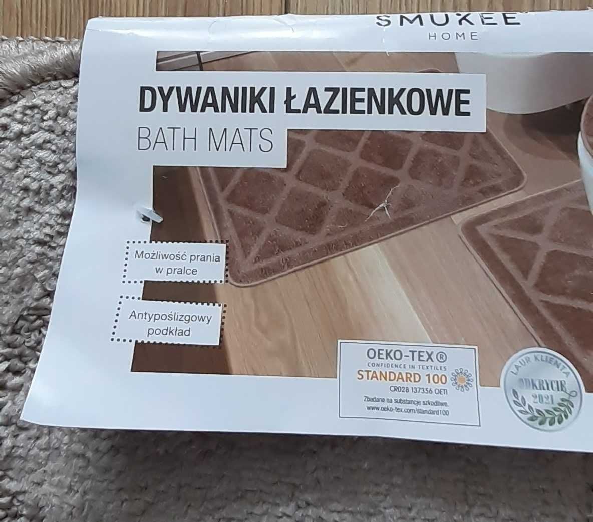 Dywaniki łazienkowe komplet 3 szt..