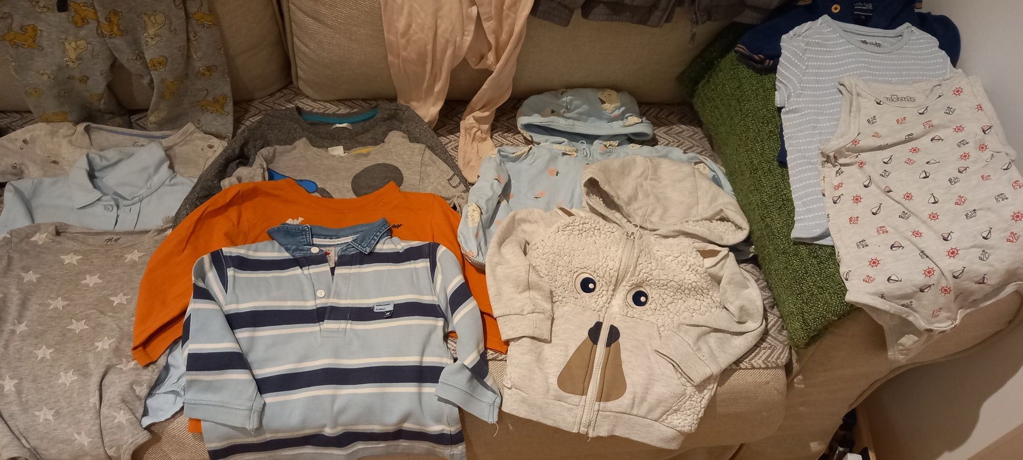 Okazja! Wieksza Paka ubranek 86, softshell reima,buty ecco r.22, pleca