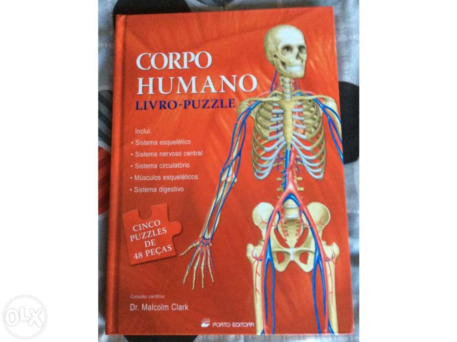 Livro - puzzle Corpo Humano