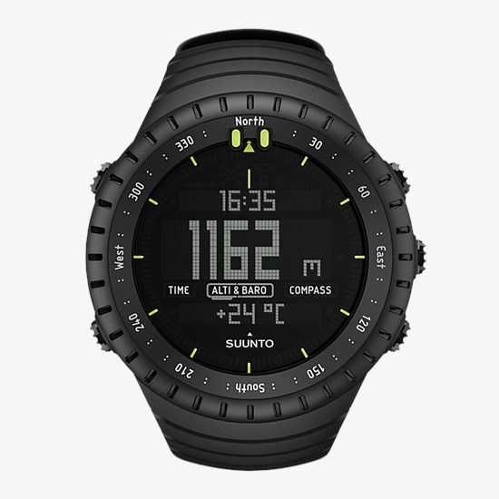 Спортивные часы Suunto Core All Black / Regular Black / Yellow (новые)