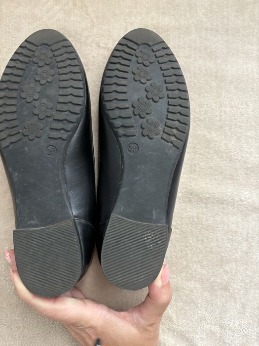 Buty baletki baleriny półbuty czarne koniec roku okazja wyjściowe apel