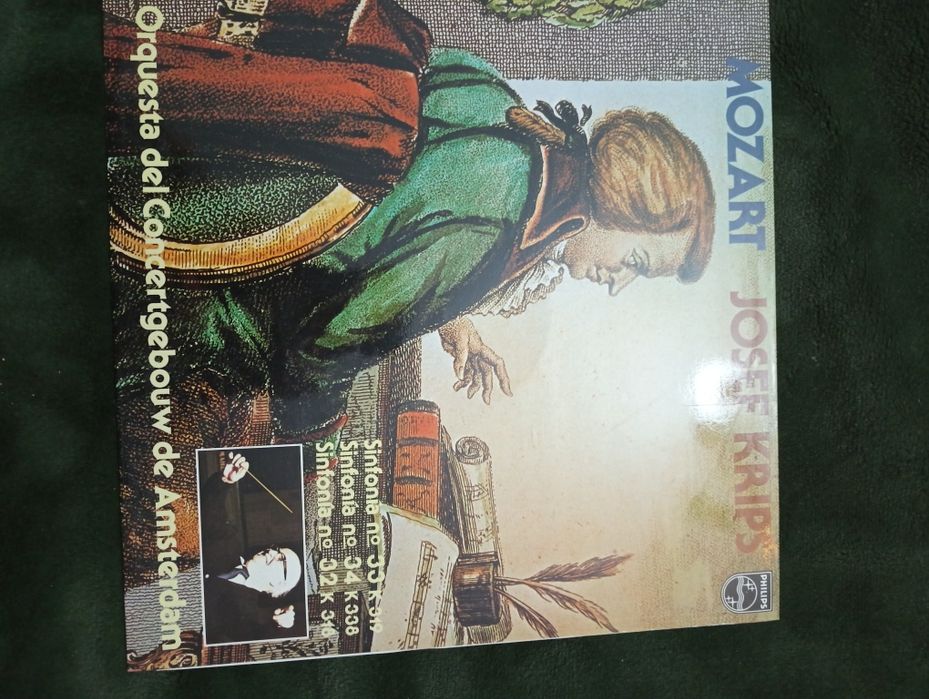 Vinil Raro Mozart - Symphonies No.33 In B Flat,k.319 / No. 34 In C, K*