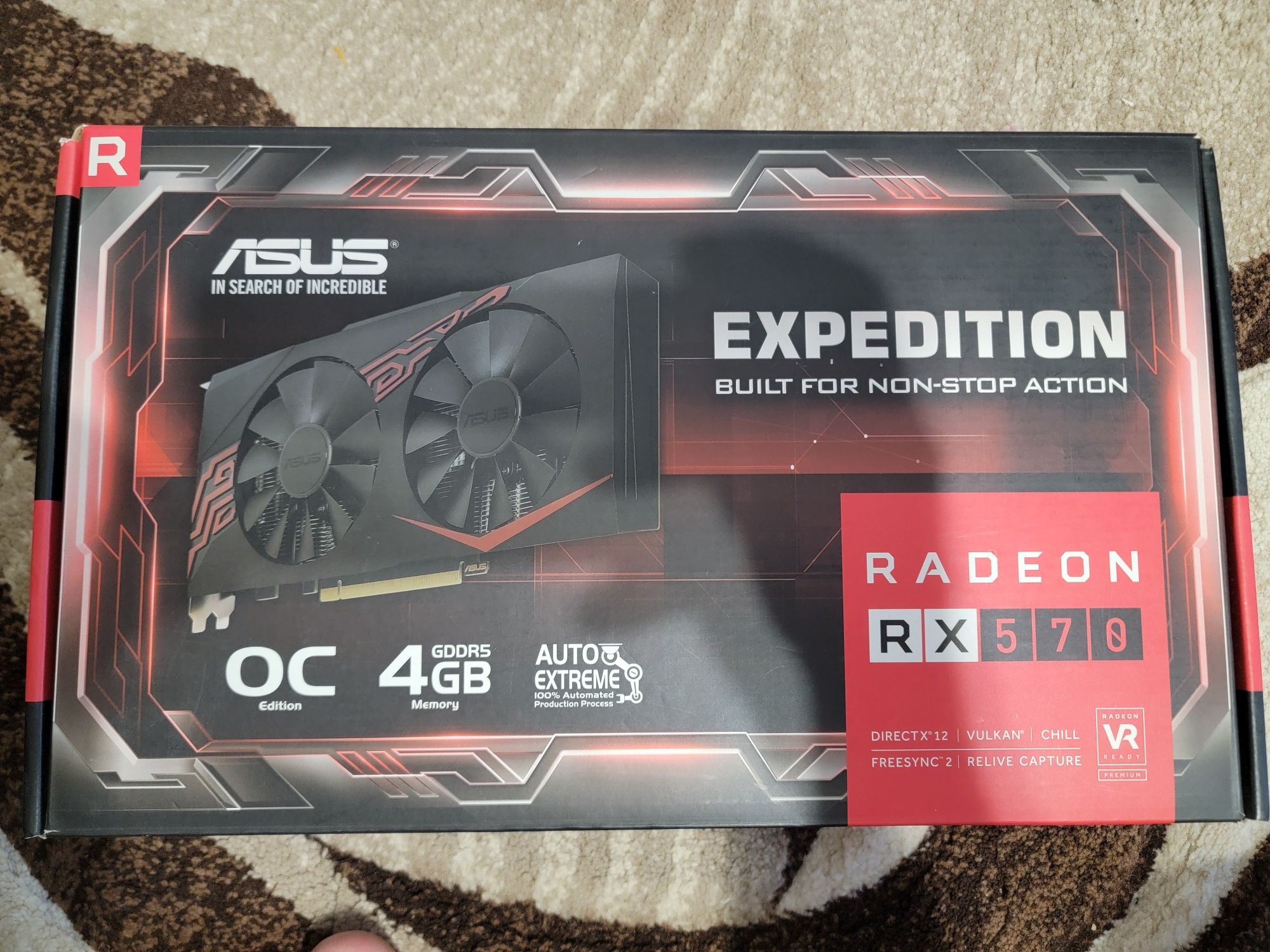 Asus Radeon RX570 4gb