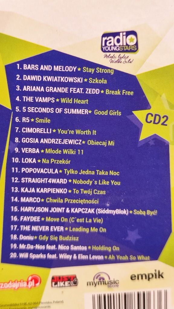 Young Stars 2015 2 x płyta CD