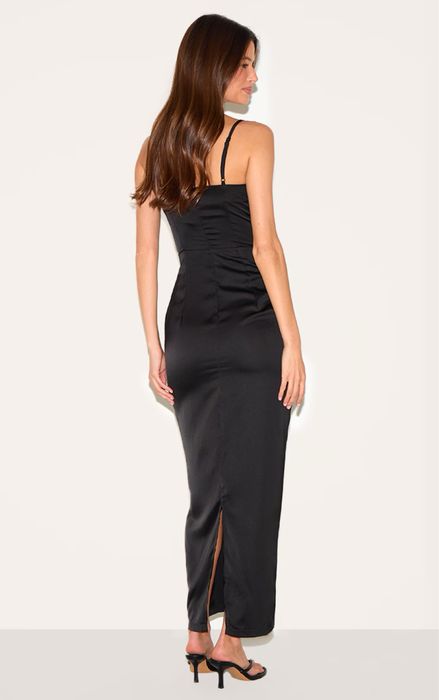 Чорна максі сукня PLT. S(8)